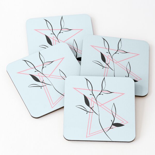 Item preview, Pink triangles minimalist designed and sold by Anahis Pineda.