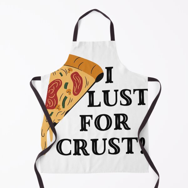 Item preview, Funny Quote: "I Lust for Crust!" & Slice of Pizza designed and sold by fowons.