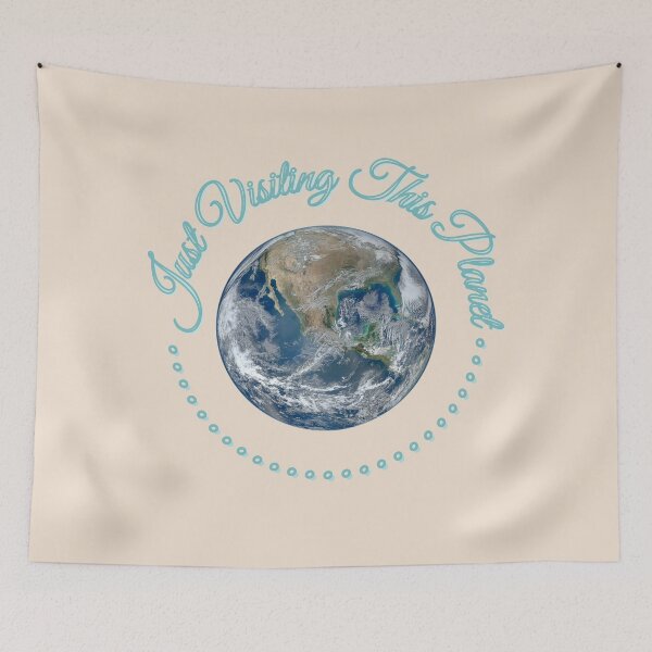 Item preview, Just Visiting This Planet designed and sold by bittes.