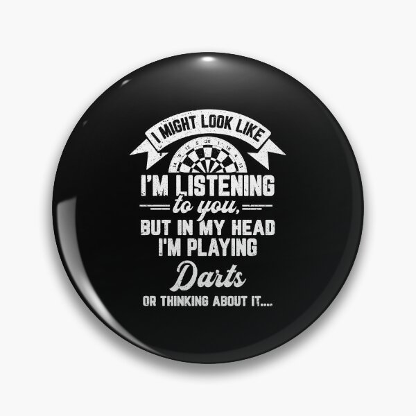 Item preview, I Might Look Like I'm Listening to You Sport Darts designed and sold by Orange Pieces.