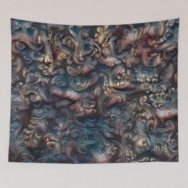 Item preview, Steampunk Pattern | Swirly Gothic | Earthy Tones | TM11 designed and sold by triciakitty.