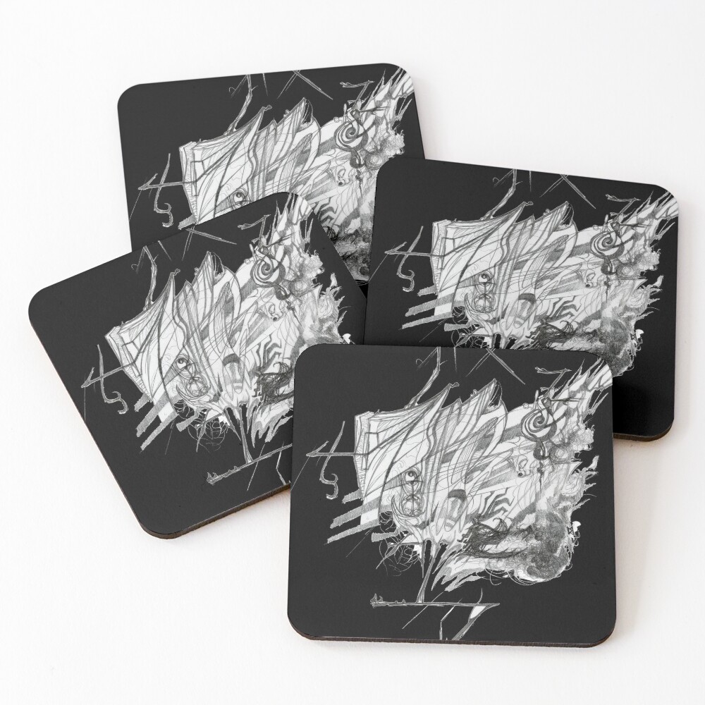 Item preview, Coasters (Set of 4) designed and sold by kethaal.