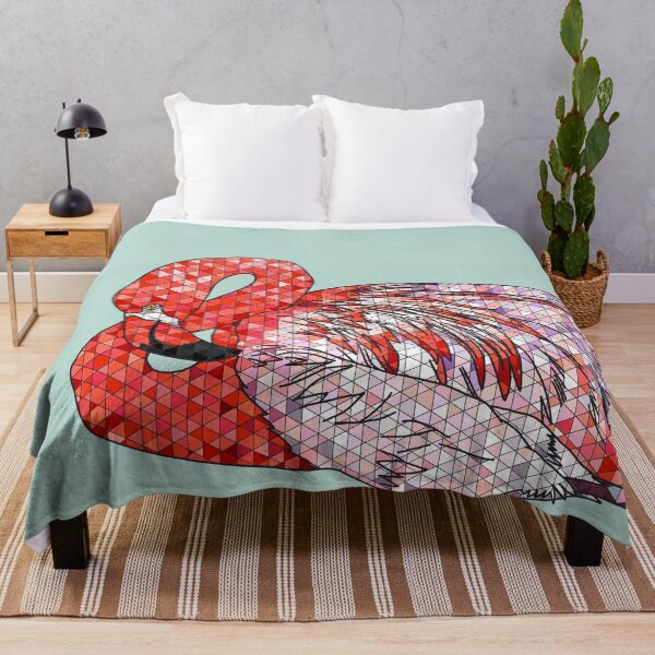 Item preview, Flamingo mosaic designed and sold by asloanew.