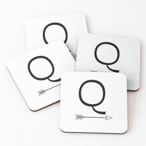 Artikelvorschau, Monogrammbuchstabe Q mit Stammespfeil entworfen und verkauft von JustSeasons.
