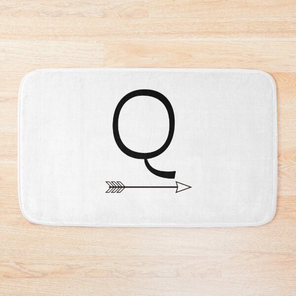 Artikelvorschau, Monogrammbuchstabe Q mit Stammespfeil entworfen und verkauft von JustSeasons.
