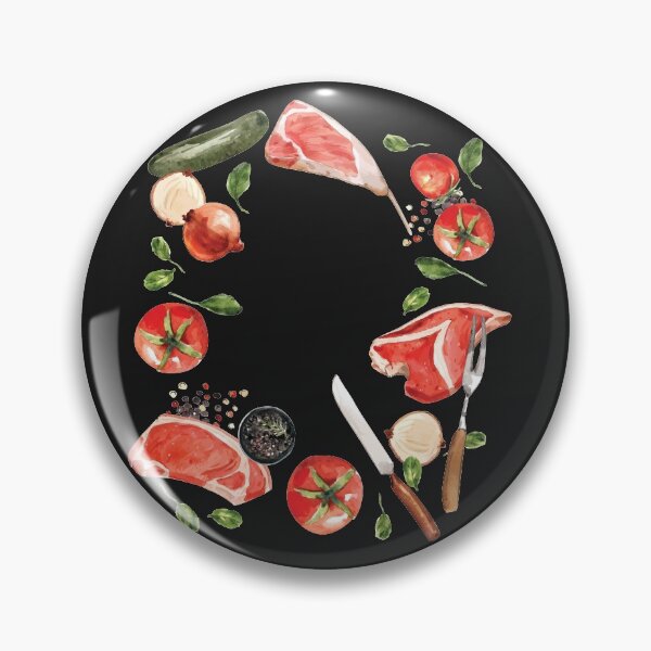 Item preview, Rustic Steak Rectangular Wreath designed and sold by Alicia Chee.
