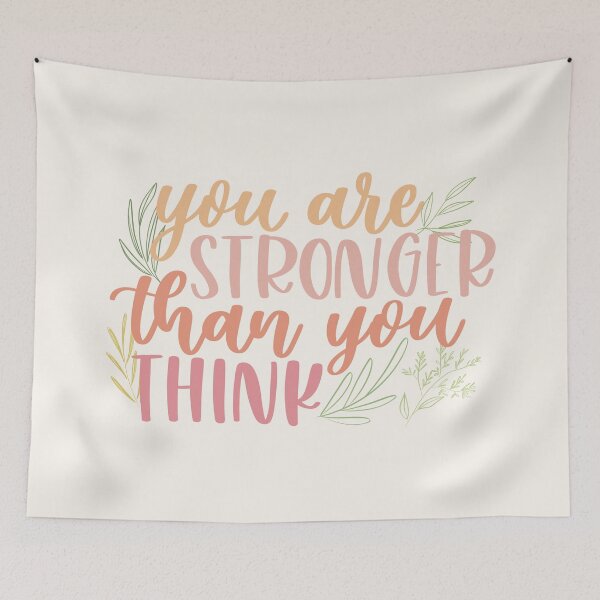 Item preview, You Are Stonger Than You Think designed and sold by MadeByMeera.