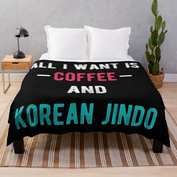 Item preview, All I want is Coffee And Korean Jindo designed and sold by StarsPower.