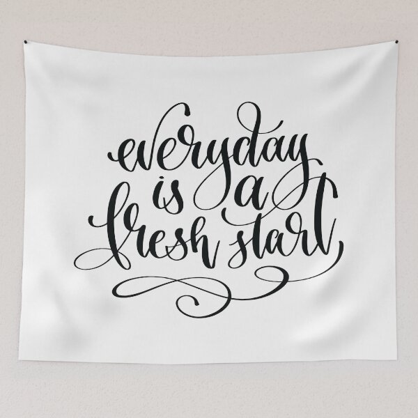 Item preview, Everyday Is A Fresh Start designed and sold by FiveNiches.