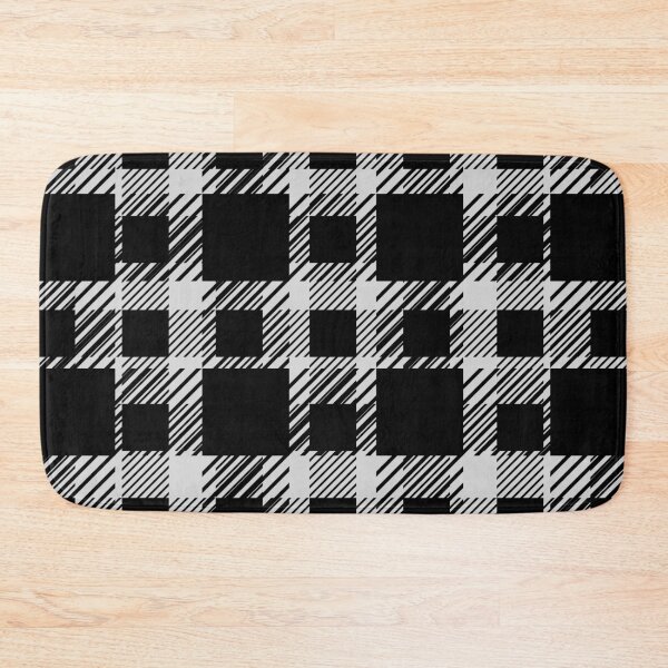 Item preview, Christmas Buffalo Check Pattern- Grey designed and sold by Designs By YL.