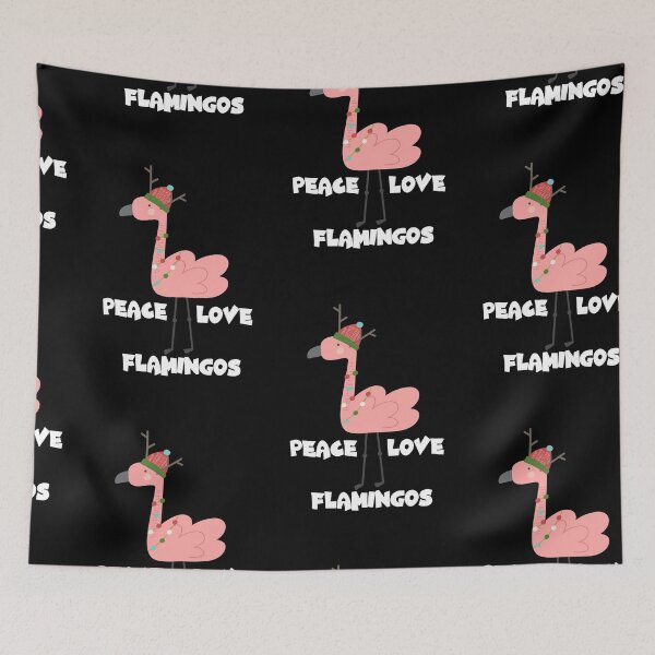 Artikelvorschau, Ich mag Flamingos einfach sehr, Peace Love Flamingos entworfen und verkauft von SportyDogShop.