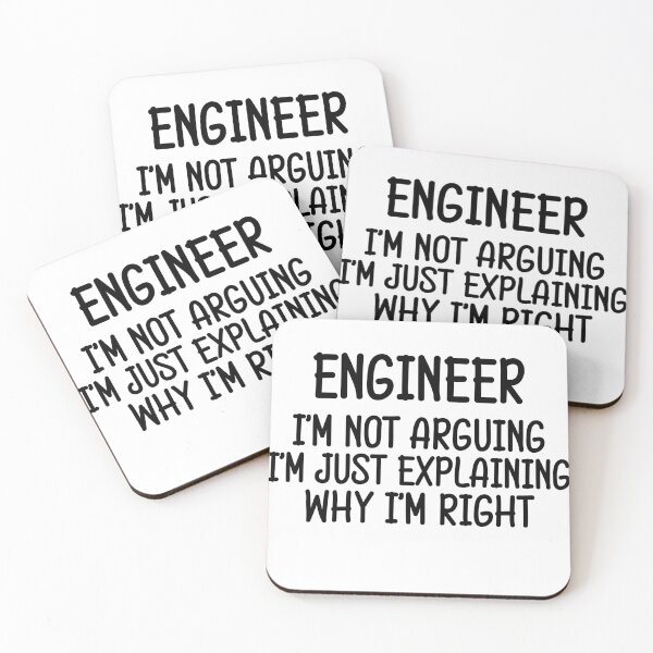 Item preview, Engineer explaining funny saying designed and sold by Onorato Bellgardt.