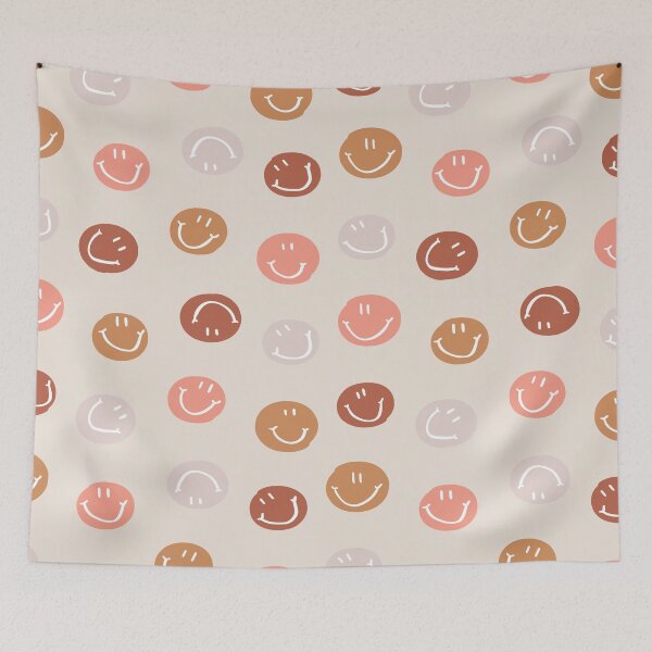 Item preview, Be Happy! Pink and Orange designed and sold by Leah K.