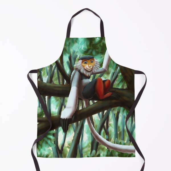 Item preview, Red-shanked douc langur designed and sold by JeMiChi Art.