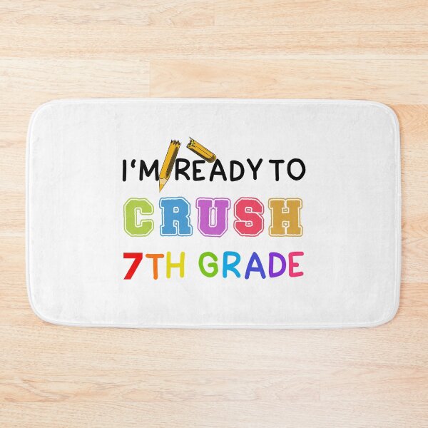 Item preview, Im Ready To Crush 7th Grade, Funny Back To School, Crush 6th Grade Funny Dinosaur School designed and sold by AMINE  ★★★★★.