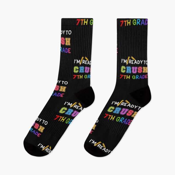 Item preview, Im Ready To Crush 7th Grade, Funny Back To School, Crush 6th Grade Funny Dinosaur School designed and sold by AMINE  ★★★★★.