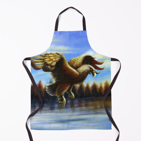 Item preview, White-tailed eagle fishing designed and sold by JeMiChi Art.