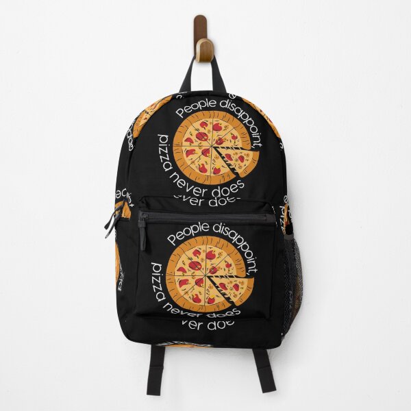 Item preview, Pizza Slice & Funny Quote: "People Disappoint, Pizza Never Does" designed and sold by fowons.