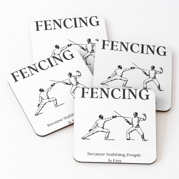 Item preview, Fencing (Because Stabbing People Is Fun) designed and sold by RusticHouse.