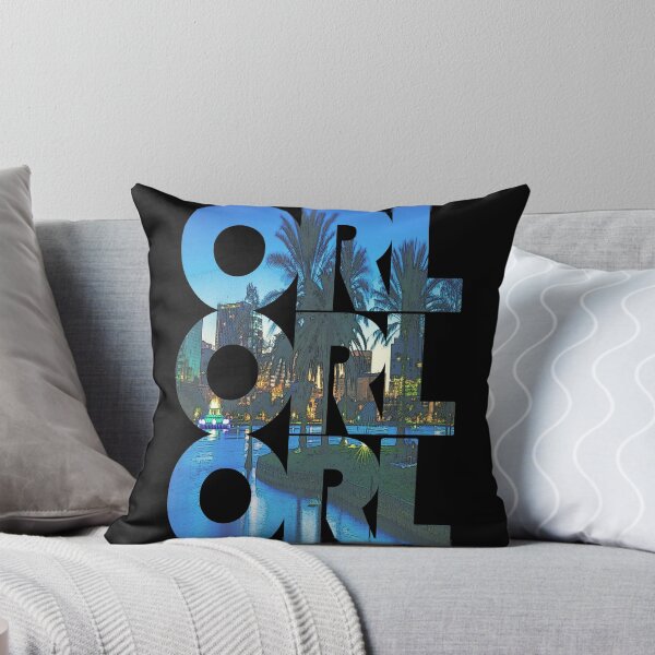 Item preview, Orlando, Florida ORL Cityscape Repeating Pattern designed and sold by CrabbyLobster.
