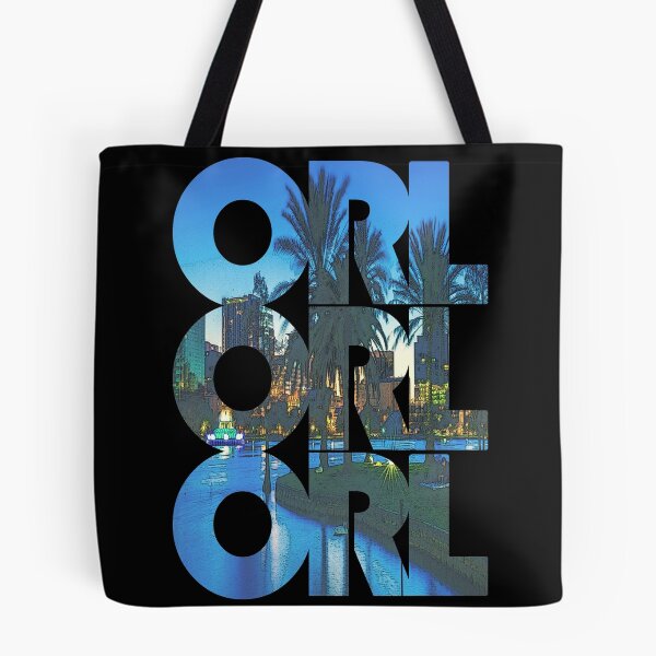 Item preview, Orlando, Florida ORL Cityscape Repeating Pattern designed and sold by CrabbyLobster.