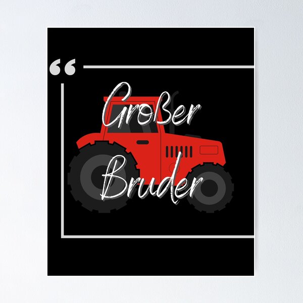 Item preview, Camiseta infantil Sibling Love - Big Brother tractor designed and sold by der-faun.