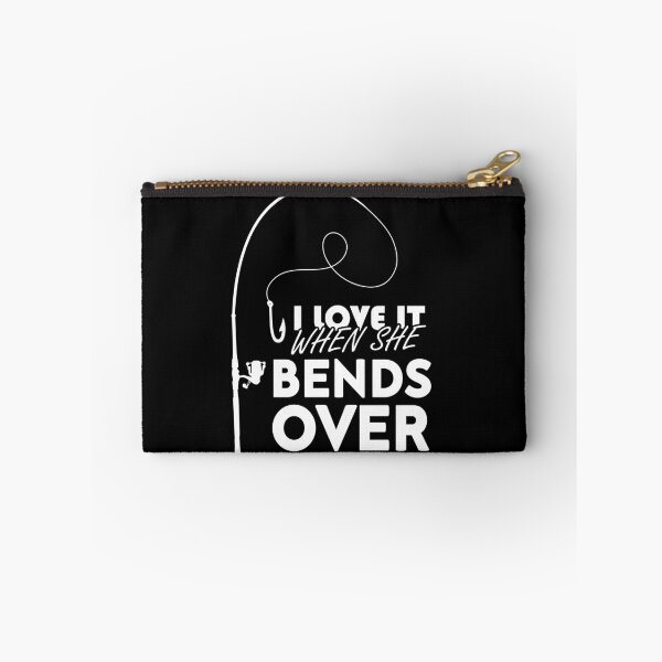 Item preview, I love It When She Bends Over, Funny Fishing Graphic Design designed and sold by levdone.
