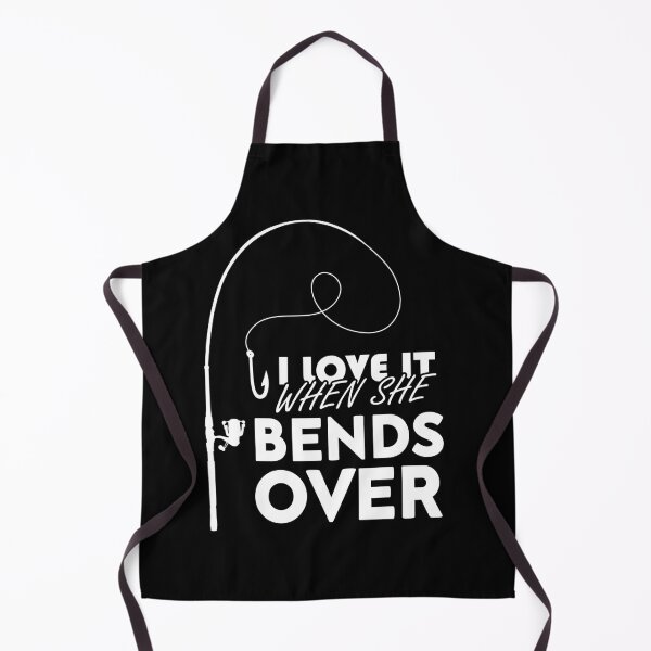 Item preview, I love It When She Bends Over, Funny Fishing Graphic Design designed and sold by levdone.