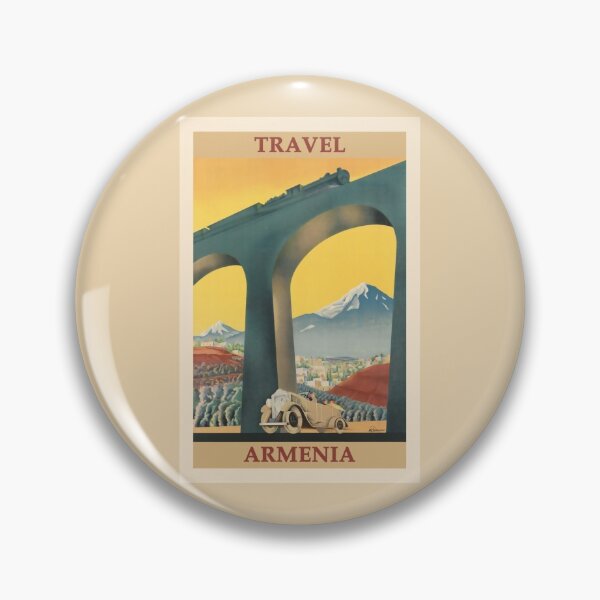 Item preview, USSR Travel Poster / Soviet Armenia designed and sold by fairytree.