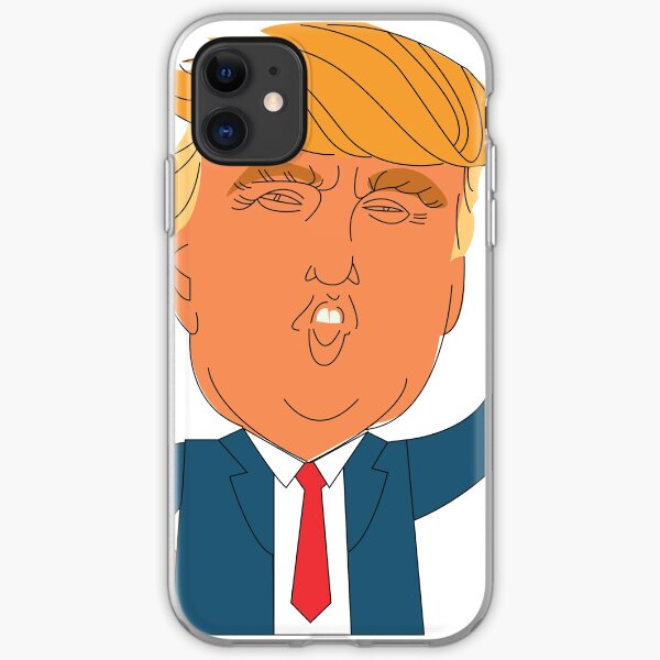 Donald Trump Cartoon iPhone Soft Case