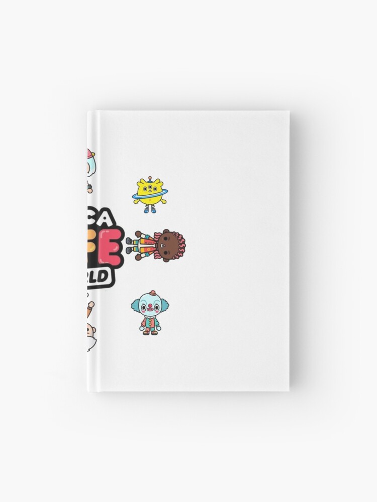 toca boca and gacha life Hardcover Journal for Sale by kader011