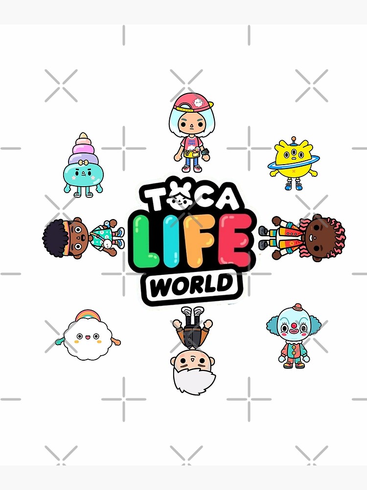 Toca Boca Toca Boca 2021 Toca Life World Postcard for Sale by