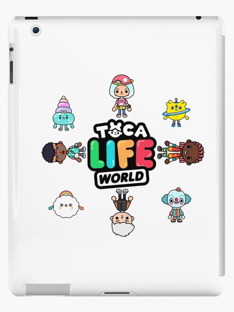 toca boca and gacha life | iPad Case & Skin