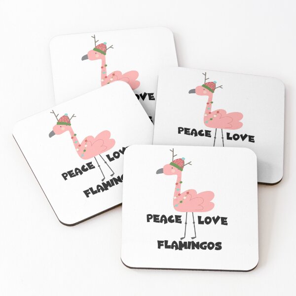 Artikelvorschau, Ich mag Flamingos einfach sehr, Peace Love Flamingos entworfen und verkauft von SportyDogShop.