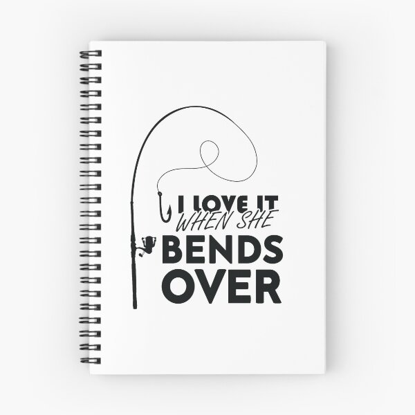 Item preview, I love It When She Bends Over, Funny Fishing Graphic Design designed and sold by levdone.