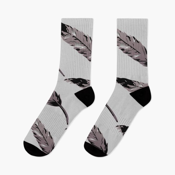 Item preview, Grey Feather Pattern designed and sold by bittes.