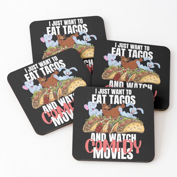 Item preview, I Just Want To Eat Tacos And Watch Comedy Movies designed and sold by IslandDrip.