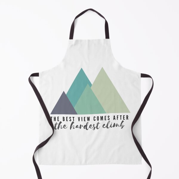 Item preview, The Best View Comes after the Hardest Climb Mountain Design designed and sold by choceclairs.