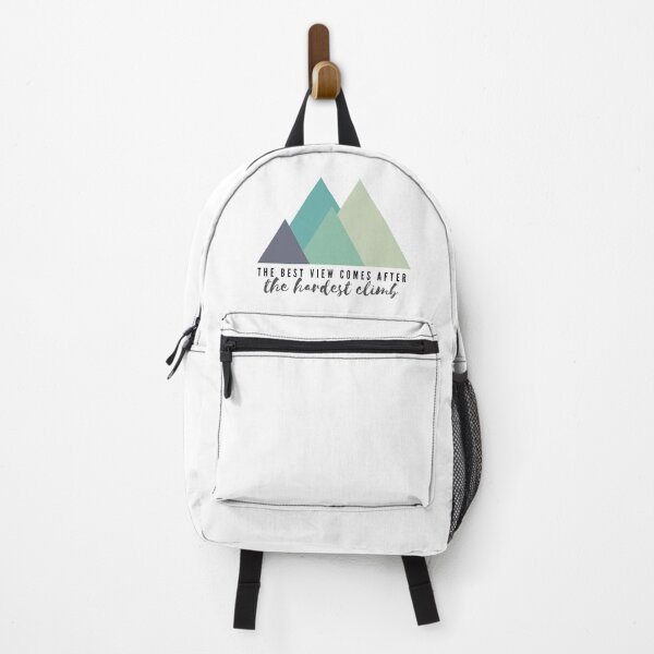 Item preview, The Best View Comes after the Hardest Climb Mountain Design designed and sold by choceclairs.