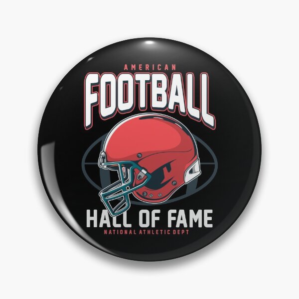 Item preview, American Football Game Hall of Fame Red Helmet designed and sold by avinigav.