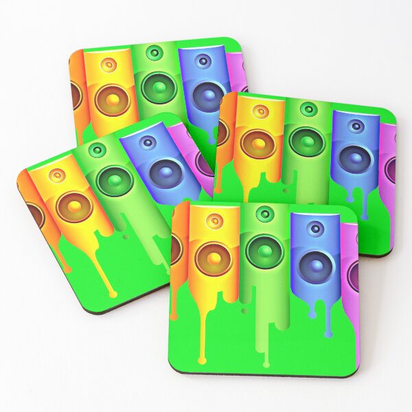 Item preview, Multi-Colored Speakers Emit Multi-Colored Sounds designed and sold by Phantasmal-2-do.