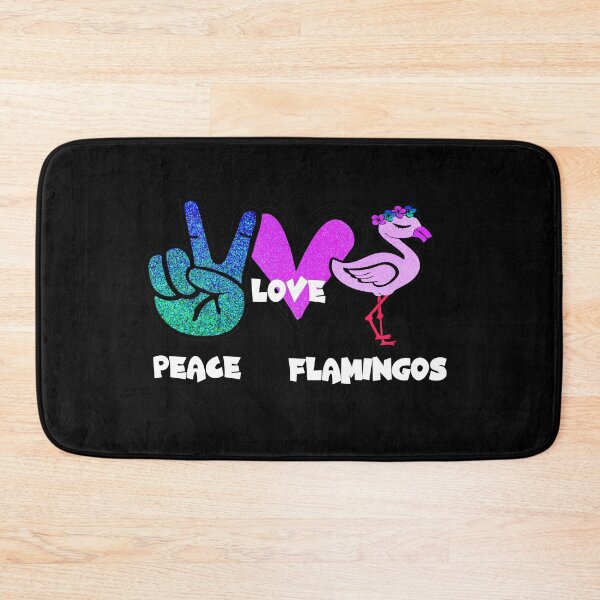 Item preview, I Just Really Like Flamingos, Peace Love Flamingos designed and sold by SportyDogShop.