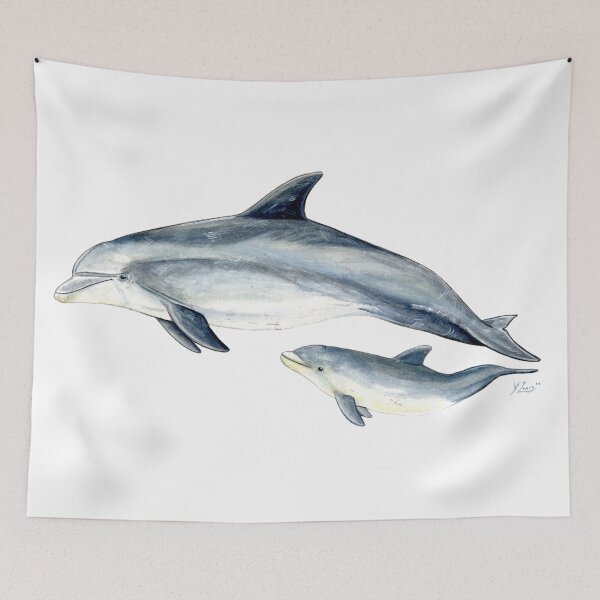 Item preview, Bottlenose dolphin (Tursiops truncatus) designed and sold by chloeyzoard.