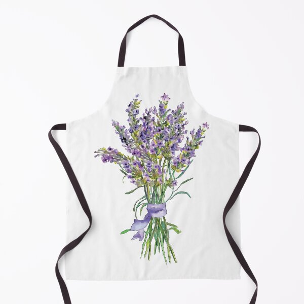 Item preview, Watercolor Lavender flowers bouquet designed and sold by Pavnud.