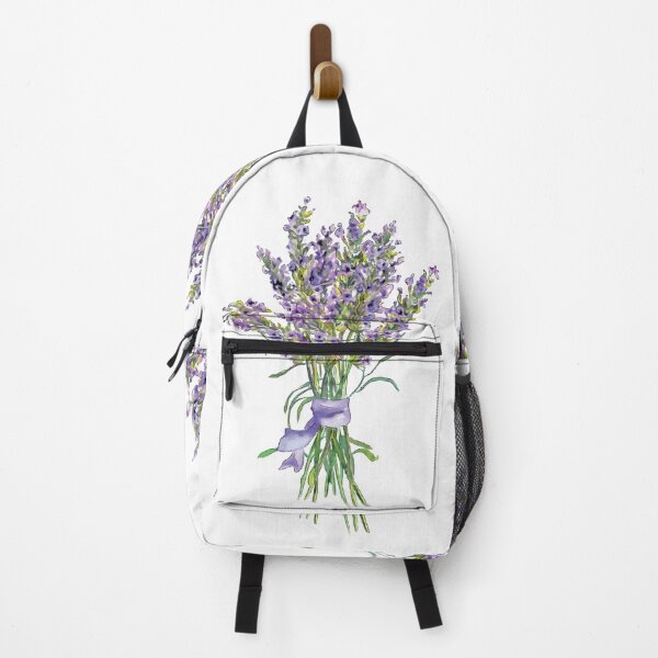 Item preview, Watercolor Lavender flowers bouquet designed and sold by Pavnud.