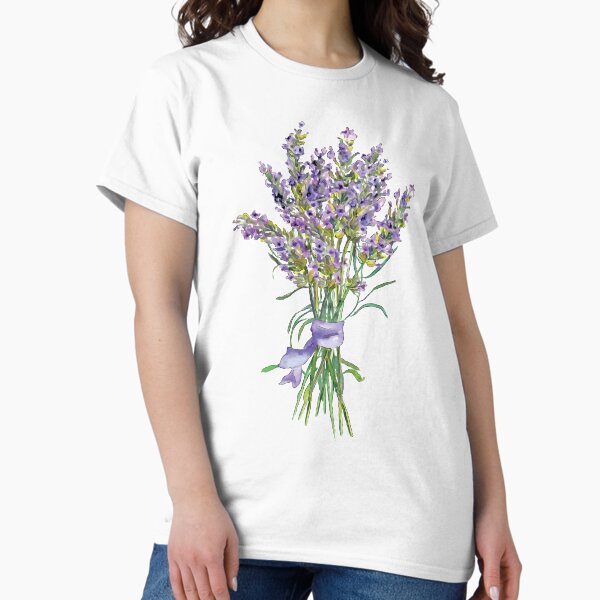 Item preview, Bouquet de fleurs de lavande à l'aquarelle designed and sold by Pavnud.