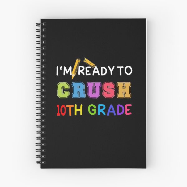 Item preview, Im Ready To Crush 10th Grade, Funny Back To School, Crush 10th Grade Funny Dinosaur School designed and sold by AMINE  ★★★★★.