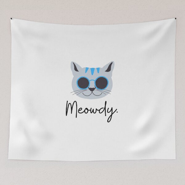 Item preview, Meowdy Funny Cat  designed and sold by CreativeMansion.