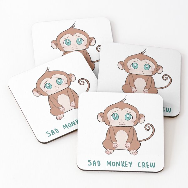 Item preview, Sad Monkey Crew design! designed and sold by Anilokin.