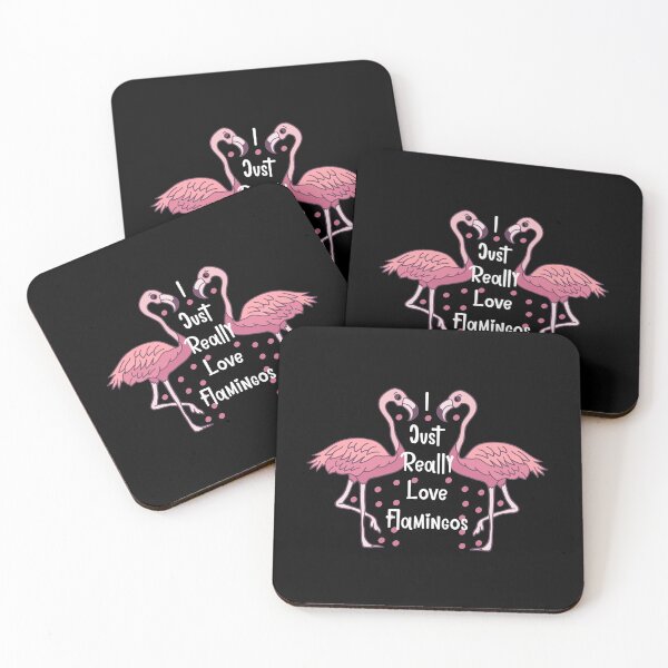 Item preview, I Just Really Like Flamingos, Peace Love Flamingos designed and sold by SportyDogShop.